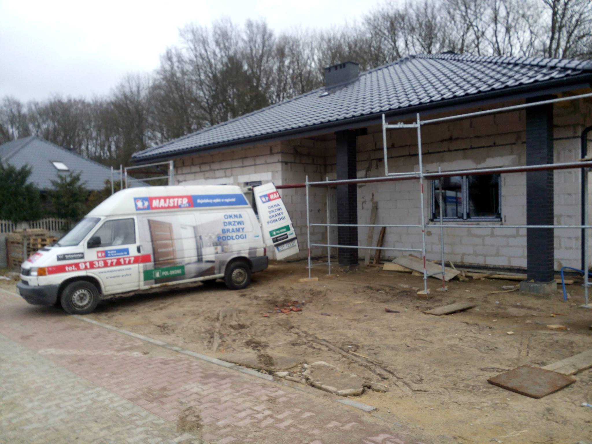 Montaż w zabytkowym budynku - etap 2